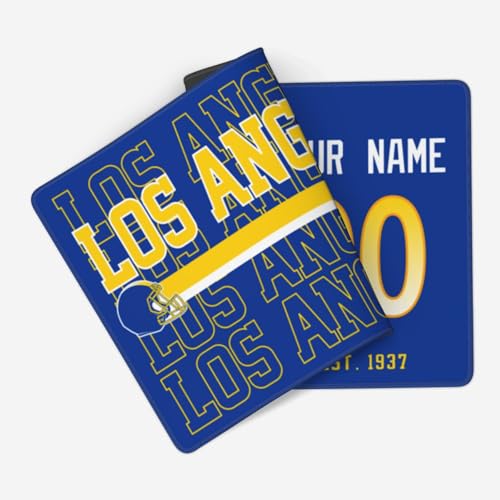 Image of ANTKING Los Angeles R Mouse Pad Custom Name and Number Desk Pad for Men Women Youth Gifts