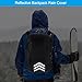 PATIKIL 18-30L Waterproof Rucksack Cover, Non-Slip Backpack Rain Cover for Travel, Hiking, Camping, Climbing, S, Black Arrow