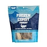 Frozen Coast Cod Throw Stick Short- Cod Skin Dog Chews-Wild-Caught, High-Protein, Omega-3 Rich, Grain-Free -5-Pack