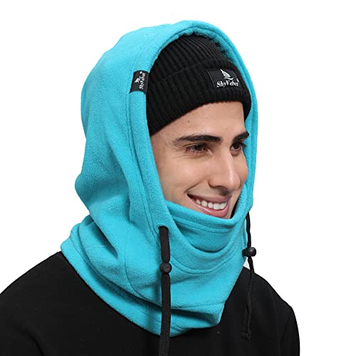 Shy Velvet 8025-LAKE BLUE Cold Weather Fleece Balaclava Ski Mask,Balaclava Wind-Resistant Winter Face Mask thumb #4