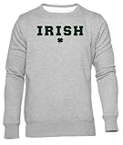 Conception adorable GUNMANTOR Irlandais - Les Infiltrés Gris Pull Hommes Femmes Unisexe Manches Longues Col Rond