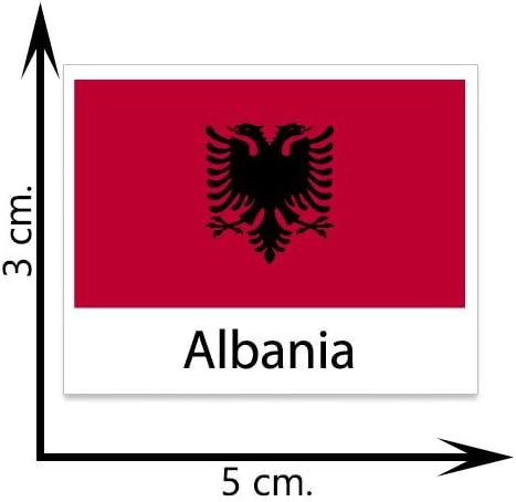 Albania Flag Temporary Tattoos Sticker Body Tattoo