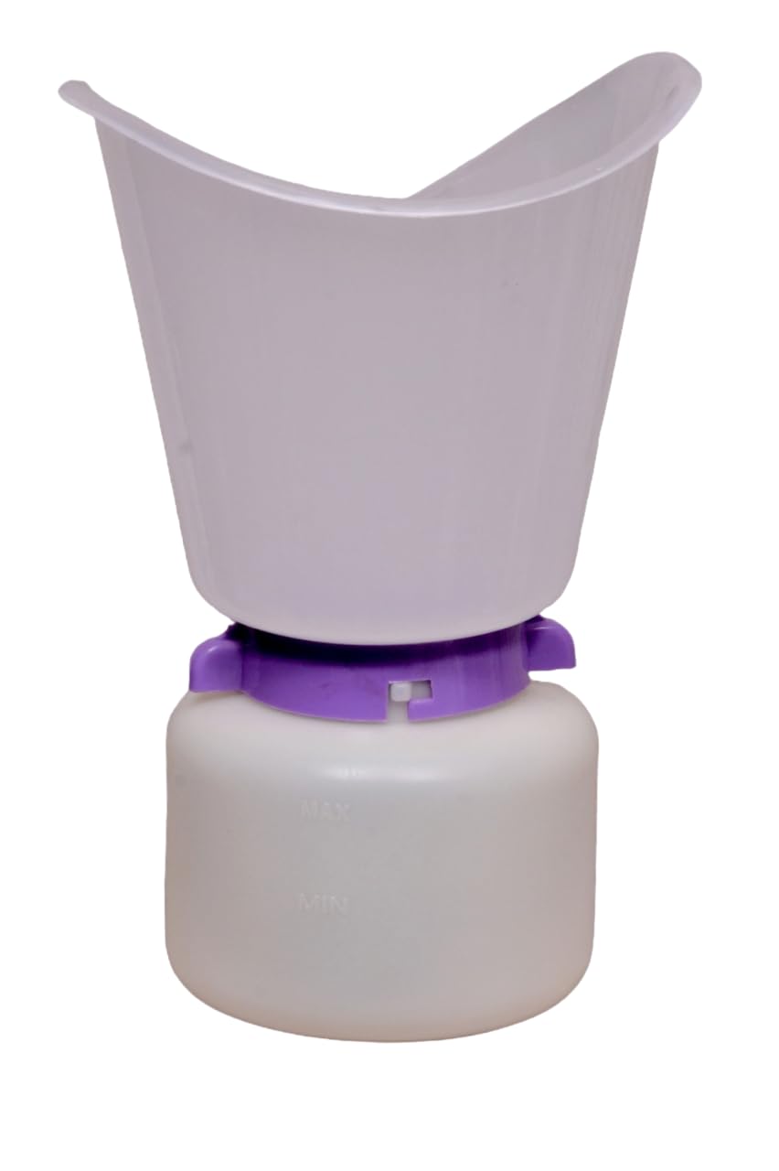 JENNY 3 In 1 Steamer For Cold and Cough, Vaporizer Steamer for Cough, Cold and Facial, Steam Inhaler & Vapourisers for Adult