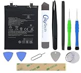 OnlyTech - Batería de repuesto para Xiaomi Redmi Note 13 Pro + 5G (5000 mAh), calidad idéntica con kit de reparación, 10 herramientas