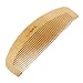 5.8" Long Eco Friendly Wooden Color Natural Wood Hair Comb