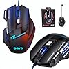 Mouse Gamer 3200 DPI Ajustável – 7 Botões, LED RGB, Ergonômico, Antideslizante, Ideal para Jogos, Trabalho e Estudos - Cabo Reforçado e Antiderrapante, Design Premium #4