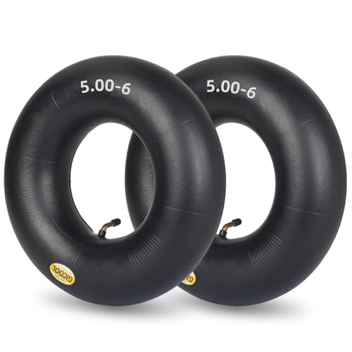 GICOOL 13x5.00-6 Inner Tube, 2 Pack with TR-87 Valve Stem,