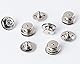 New Marine LOXX Set 10 Stück Oberteile + Schlüssel, Universelle Passform, Wasserfest, Silber, Large, Fahrzeugabdeckung-Set, Fahrzeugabdeckung