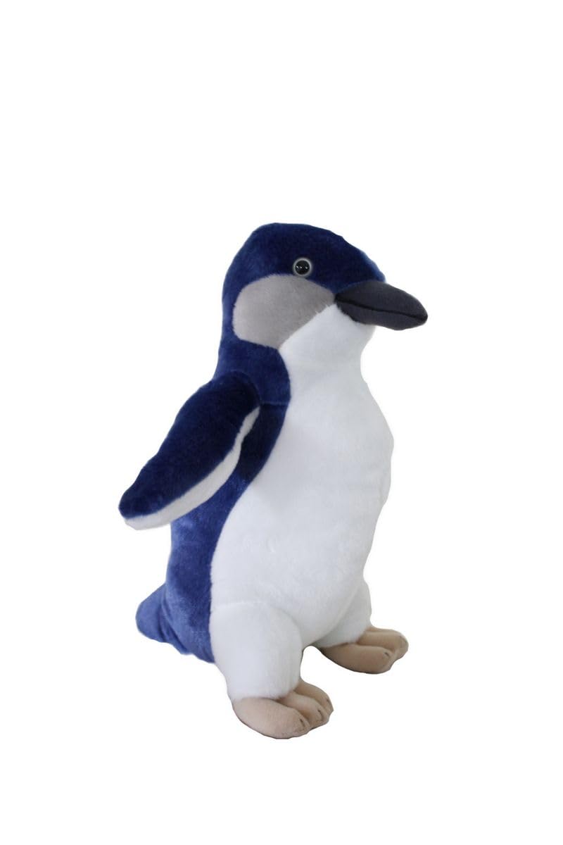 Wild Republic Cuddlekins Blue Penguin, Stuffed Animal, 12 Inches, Plush Toy, Fill is Spun Recycled Water Bottles