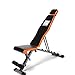 Kiki Panca Pesi Attrezzature for Il Fitness manubri Sgabello Peso della Fitness Panca Multifunzione Regolabile Training Chair Sit-up Consiglio Panca con manubri (Color : A)