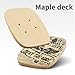 TKT FreeSkates - Metal Split Wheel Skateboard - High Resilience Free Drift Board - Maple Deck Drift Shoes with Edge Protector - High End Bearing Portable Outdoor Free Drift Plate
