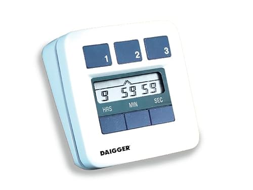 Daigger 8090-Daigger 10 Hour Triple Program Lab Timer #TOP6