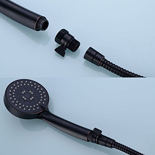 image for orhemus Solid Brass Shower Head Shut Off Valve Water Flow Control with