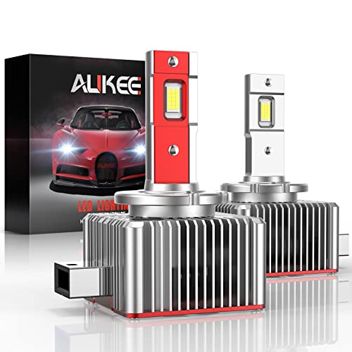 au-kee D1S D1R D1C LED Headlight Bulb 100W 10000LM 6000K Bright White Conversion Kit