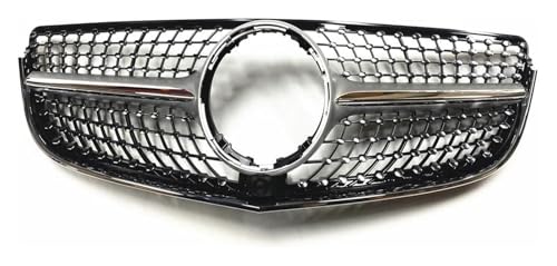Grille de pare-chocs avant argent pour Mercedes Classe E Coupé W207 2014-2017