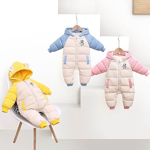Baby Girls Boys Warm Hooded Snowsuit Jumpsuit Down Coat Romper Padded Outwear Jacket Snow Wear 4t Girl Clothes2