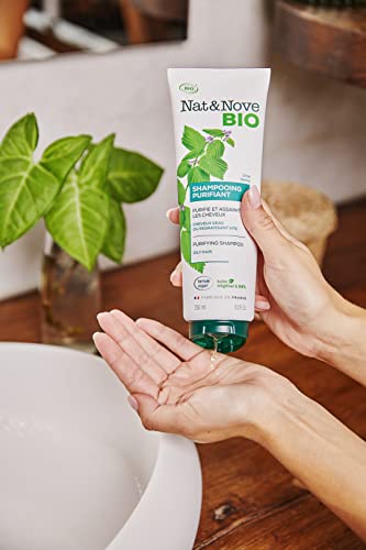 KERANOVE NATURANOVE CHAMPU ORGANICO DE ORTIGA CABELLO GRASO 250ML, 250 ml (Pack of 1) - Image 3