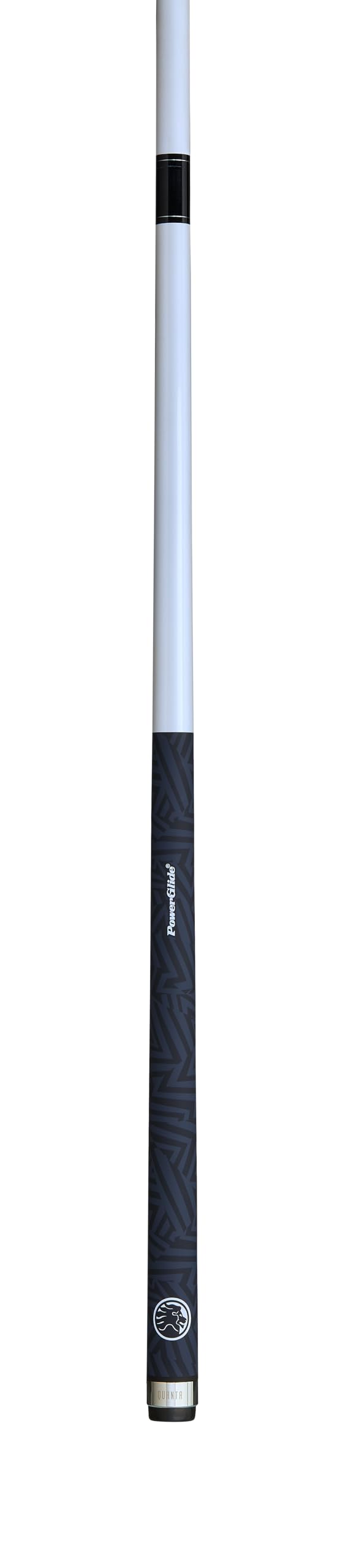 POWERGLIDE Quanta Pool-Queue, 3K Carbon- und Verbundverstärkter Schaft und Hintern, Edelstahl-Schnellspann-Uni-Loc-Gelenk, Mattes EasyGlide-Schaft-Finish, 10 mm Spitze, volle Größe, 144,8 cm