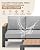 ComfCove Aluminum Outdoor Patio Furniture Set 8 Seats, Outdoor Sectional Corner Sofa, Patio Conversation Sets with Coffee Table & Washable Thick Cushions, Outdoor Furniture for Backyard, Porch, Gray
