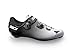 Produktbild Sidi | Herren Radschuhe Breit Rennradschuhe Profi Rennradschuhe Genius 10 Mega Carbon Sohle Soft Rist-Verschluss Integrierte Ferse Sohle, weiß / schwarz, 6.5 Wide