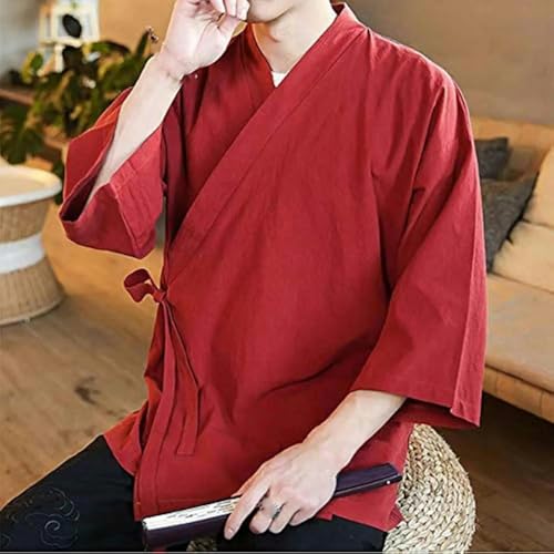 Men's Chinese Style Cardigan Traditional Clothing4