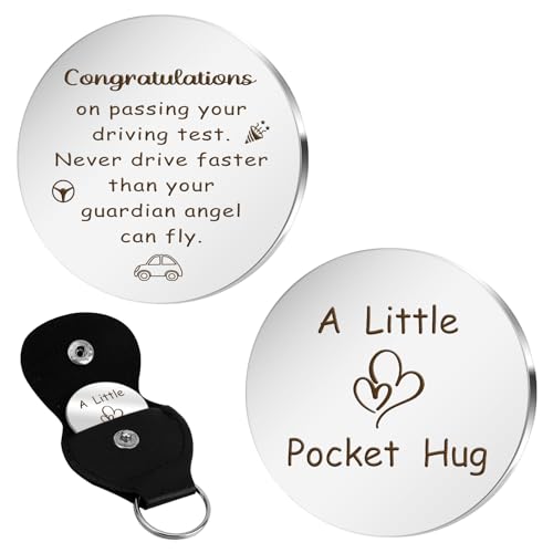 LmashRbaiw Passed Driving Test Gifts Valentines Gifts New Driver Gift Congratulations Present for Drivers Pocket Hug Driving Test Presents Lorry Drivers Present Learner Driver Gift Christmas