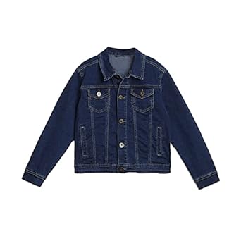 LIFE by Shoppers Stop Solid Denim V-Neck Boys Jacket