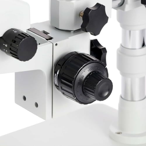 Image of AmScope - Focusing Block with Coarse and Fine Focus, 76mm Collar, 32mm Tube Mount for Stereo and Other Microscopes (76mm Mount) - FR-A6