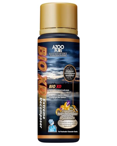 Image of AZOOPLUS BIO XD Extreme Decomposer Nitrifying Bacteria for Freshwater and Saltwater Fish Tank 4.05 Ounces