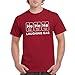 Laughing Gas HeHeHe Helium - Periodic Table of Elements Funny Science Atomic T Shirt - 3X-Large - Cardinal
