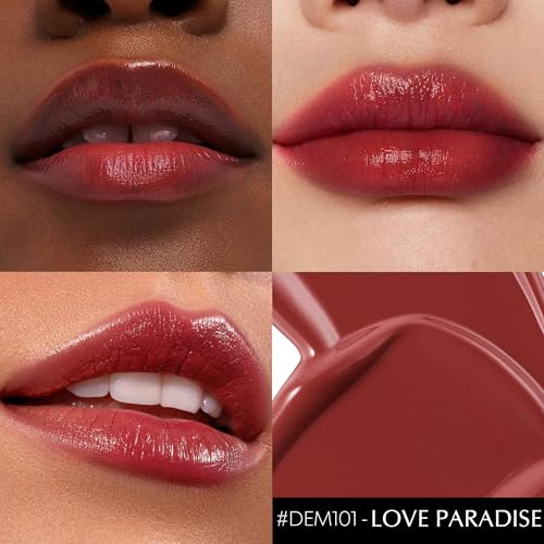 Image of Depuplum 3Pc Berry Red Lipsticks Set for Women Hydrate Lipstick Glossy Moisture Lip Gloss Sheer-Medium Coverage Long Lasting Lipsticks for Dry Lips, DM68 /72 /101