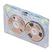 Lxworphology Blank Cassette Tapes, High Output Low Noise Reel to Reel Cassettes with 46min Recording Time for Music and Voice Recording, DIY Blank Recording Tape for Musicians (Gold)
