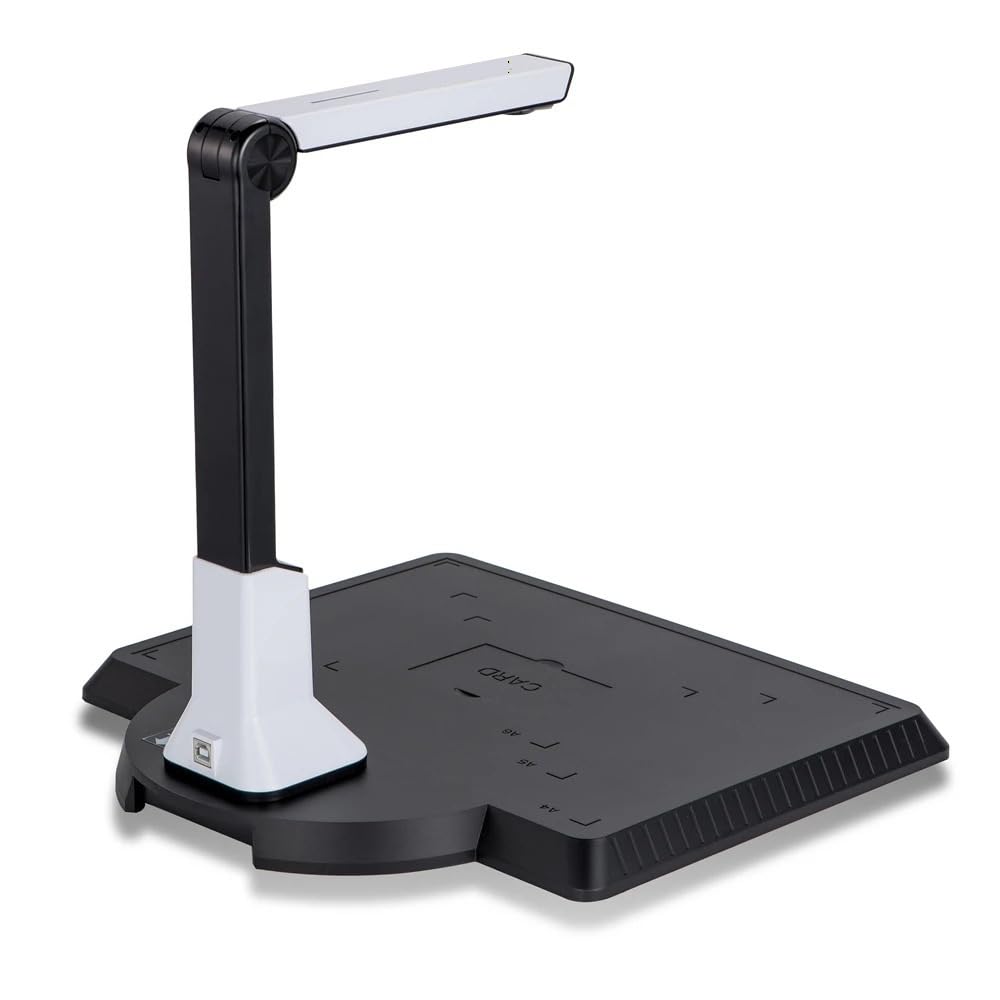 Escáner de Documentos portátil Plegable Alta Velocidad A4/A5 8 MP con SDK OCR, cámara Profesional Altura Ajustable