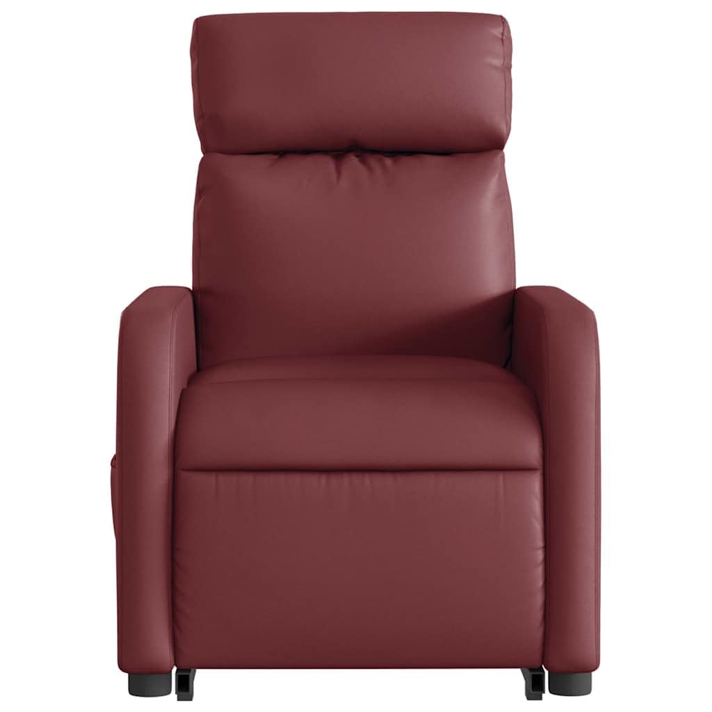 Sillón elevador eléctrico reclinable con masaje por vibración, 6 puntos de masaje, función de elevación e inclinación de 135°, estructura estable de madera y metal,