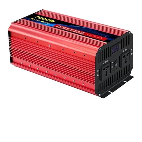 Convertitore Potenza Solare Per Auto Da 7000 W Hz Con Display A LED Da DC12 V A AC 220 V Onda Sinusoidale Pura Invertitore24V60HZ220V7000W