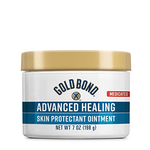 Gold Bond Medicated Advanced Healing Ointment, 7 oz., Hydrates and Protects Dry, Cracked Skin