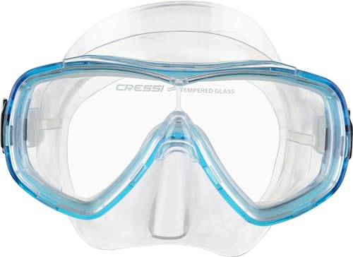 Cressi Children Wide View Comfortable Snorkeling Set - Ondina & Top Jr: made in Italy miniatura 3