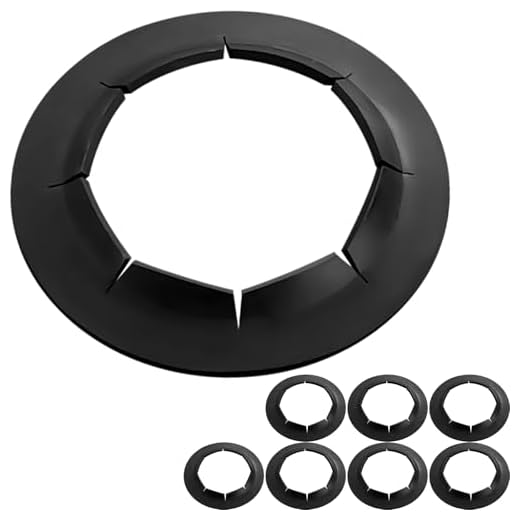 AR-PRO (8 Pack) Hard-to-Find Spring Steel Push-On Pushnuts - Dolly Wheel Lock Washers Fits 5/8" Dolly Axle Rods with Oiled Phosphate Finish