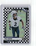 Vintage 2024 Panini Prizm Checkerboard Nate Wiggins #380 Rookie RC Football Card