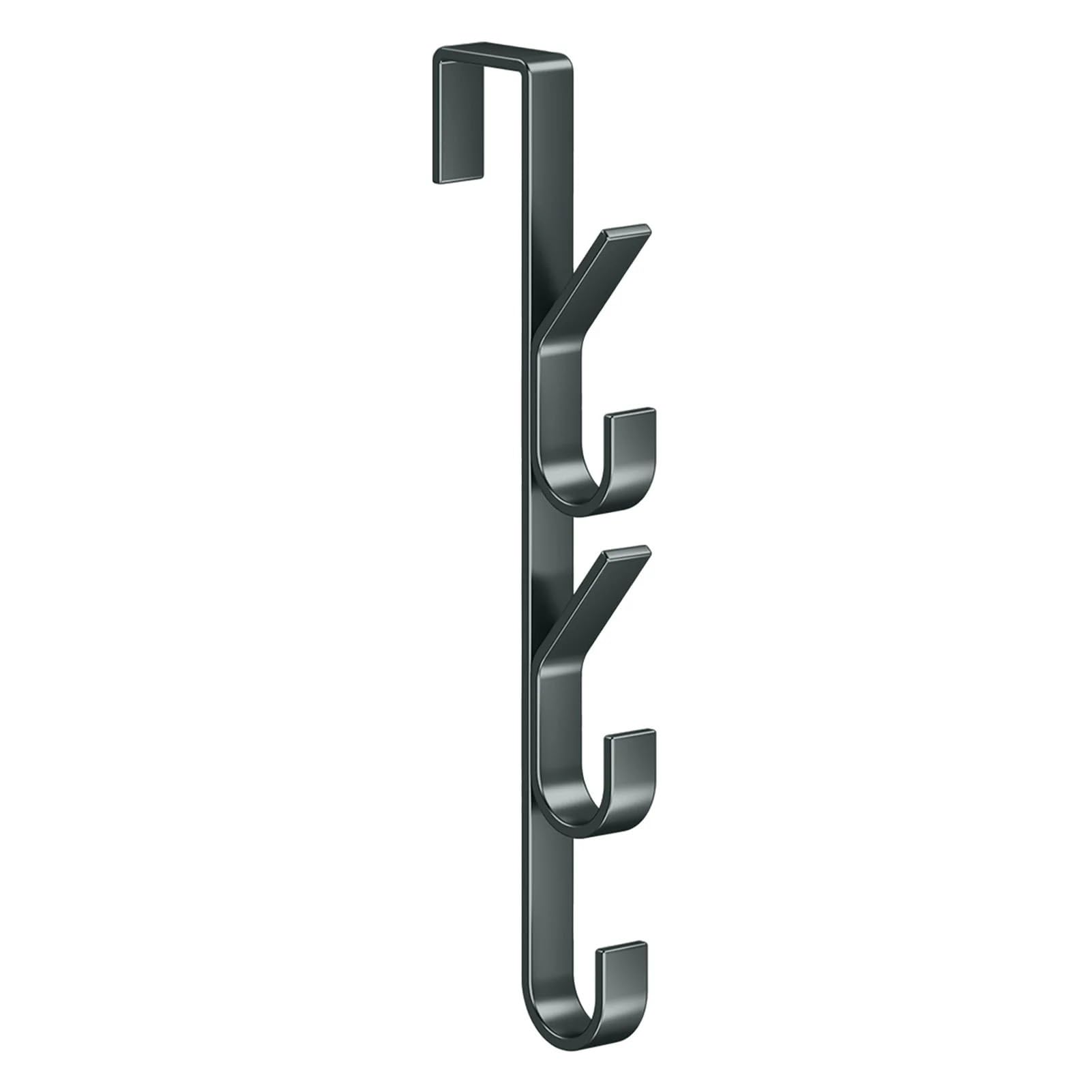 BFSAzasc Over Door Hanger Over The Door Hooks Hanging Storage Organizer Rack Over Door Hook(5 Hooks)