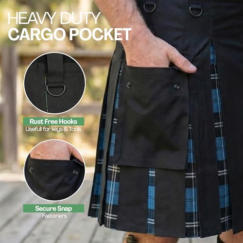 Image of UFS Kilts- Utility Kilt for Men Cotton & Tartan Size 30-66''