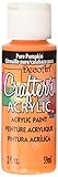 DecoArt Acrylic Paint, 2 Fl Oz (Pack of 1), Pure Pumpkin (DCA08-3)