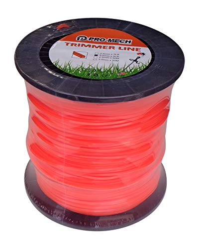 Strimmer cord/line 3.0mm square, roll 350m, 5lbs weight