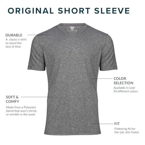 Image of TallSlim Men's Original Crewneck T-Shirt, Slim Fit