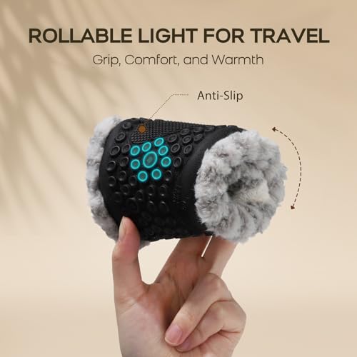 Image of Tanamo House Slippers for Women Men Indoor Barefoot Slippers Socks Slip on House Shoes Cozy Comfy Slippers for Home Bedroom Travel Yoga