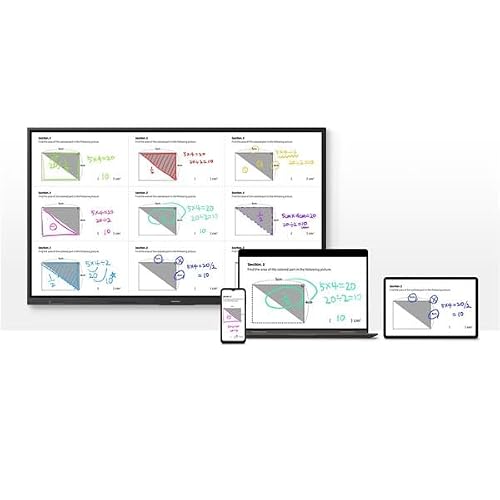 Samsung Interactive Display WA65F Classe de diagonale 65 WAF Series écran LCD rétro éclairé par LED éducationentreprise avec écran tactile touches Android 4K UHD 3840... - vue 10