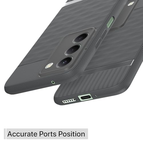 Image of Pikkme Back Cover for Redmi 15 5G Camera Protection 3D Hexa Cube Design Silicone Protective Bumper Case (Grey)