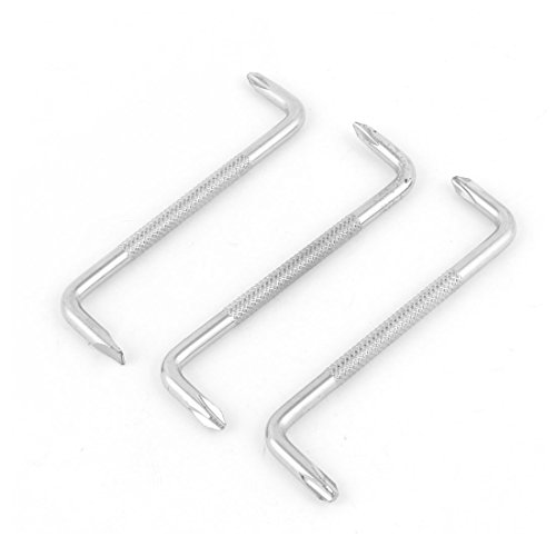 Uxcell Right Angle Z Shaped Offset Magnetic Slotted Phillips Screwdriver Hand Tool Set 3 In 1 #TOP22