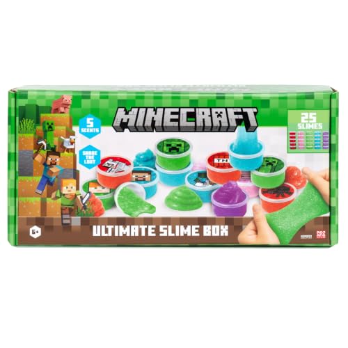 Image of Horizon Group USA Scented Slime Favors, 25 Pack, Minecraft