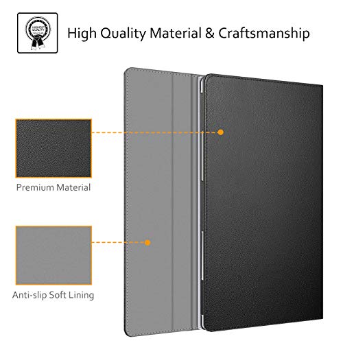 Fintie Sleeve Case Cover For 13.3" Samsung Galaxy Book Flex Alpha 13 Np730Qcj/ Galaxy Book Flex2 Alpha Np730Qda/Galaxy Chromebook 2 Xe530Qda/Galaxy Book S/Galaxy Book Ion 13 Np930Xcj, Black #TOP2